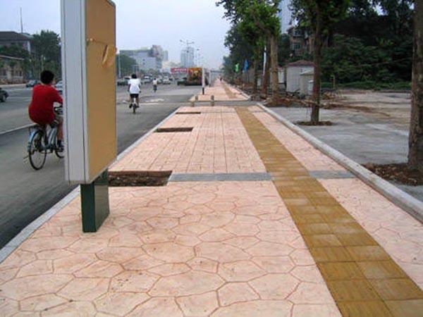 彩色透水地坪，透水地坪廠家