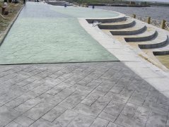 園林道路-透水混凝土地坪