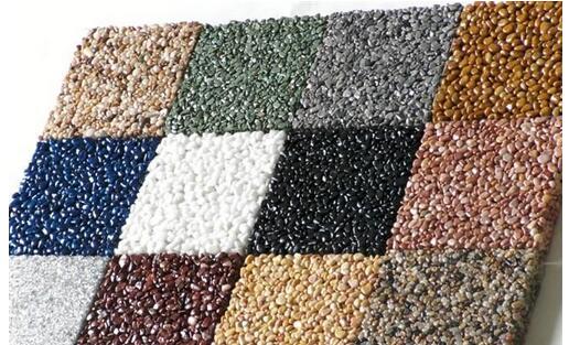 透水地坪，彩色壓花地坪